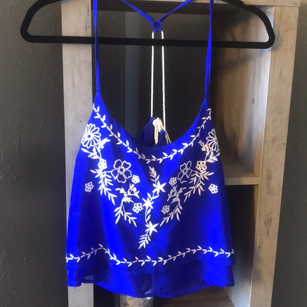 Blue blouse